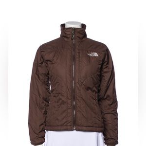 The North Face down jacket in brown
